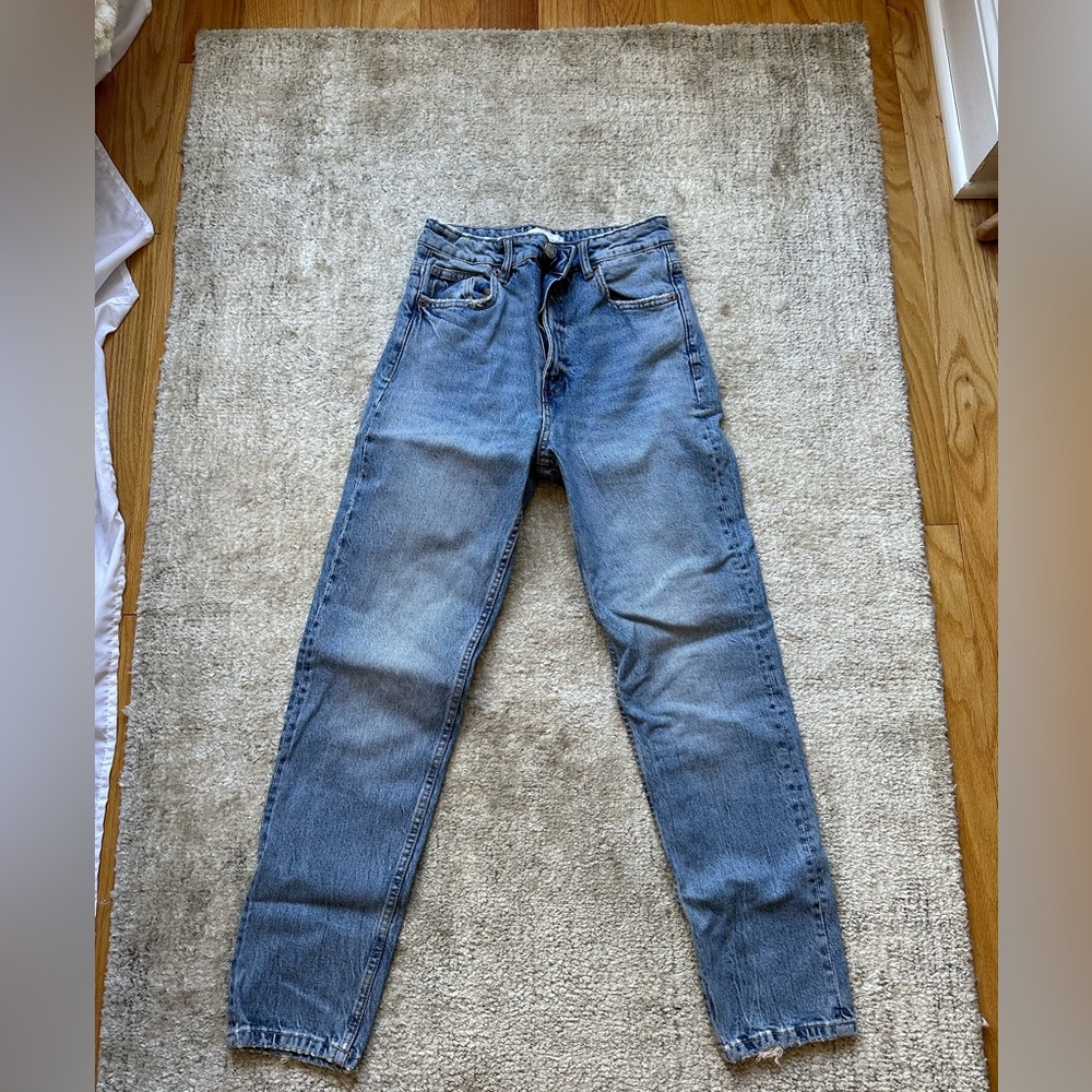 Zara mom jeans